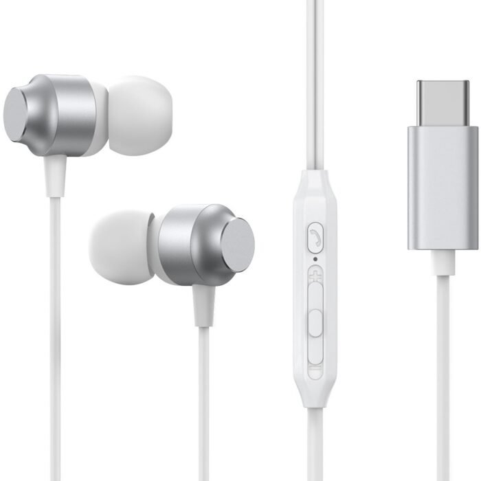 Joyroom Type-C In-Ear Oordopjes - Zilver