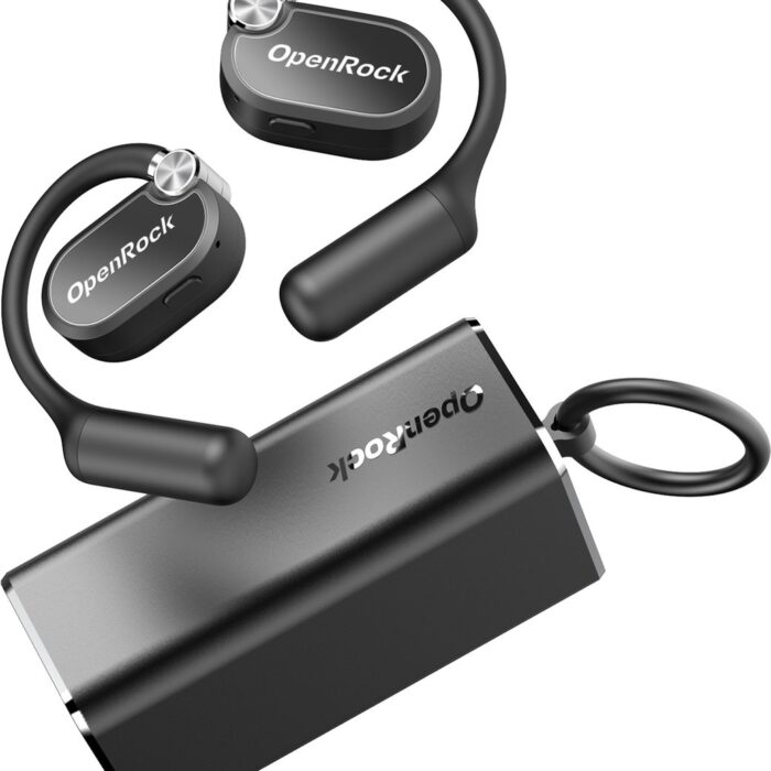 OpenRock X Black - Hoofdtelefoon - Bluetooth - Lange batterij - Ruisonderdrukking - draadloos