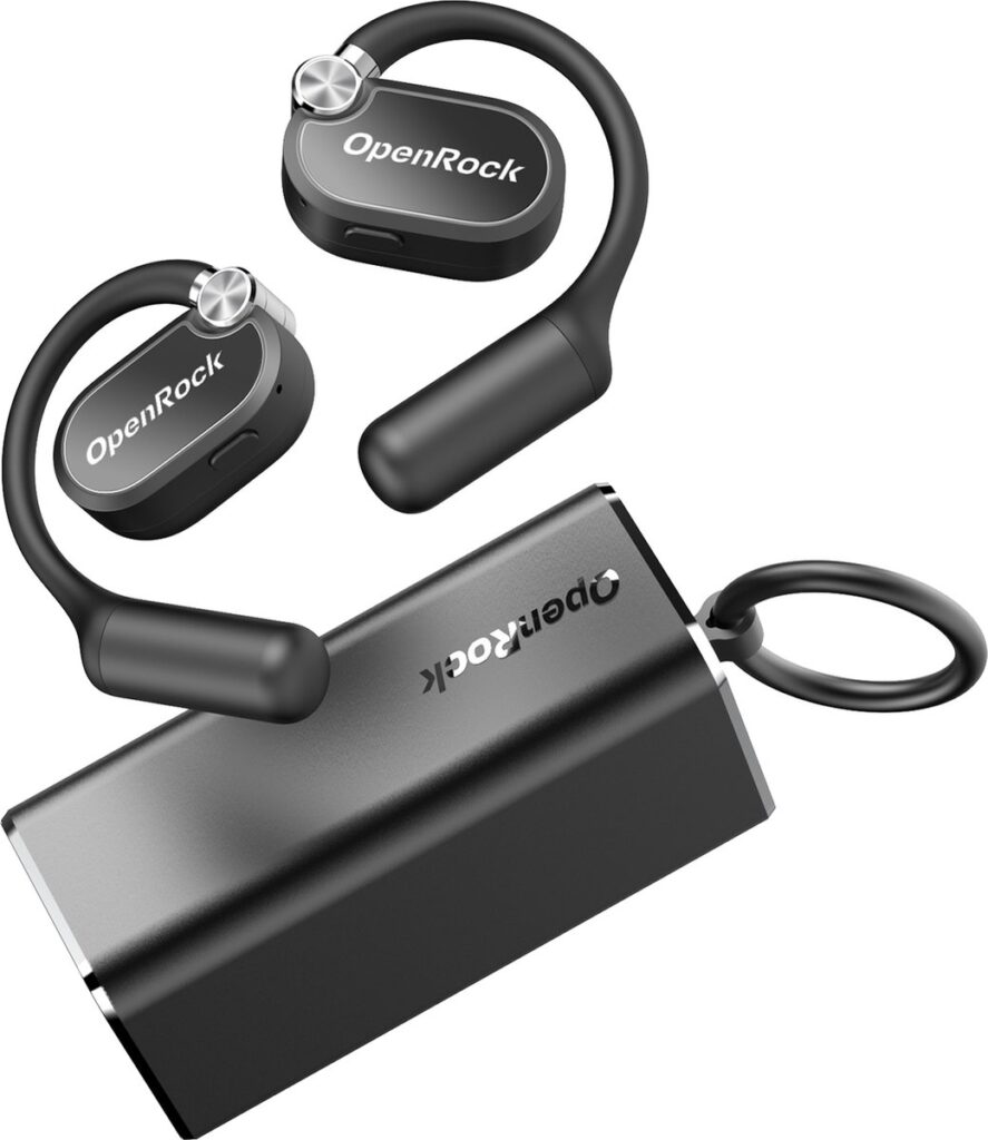 OpenRock X Black - Hoofdtelefoon - Bluetooth - Lange batterij - Ruisonderdrukking - draadloos
