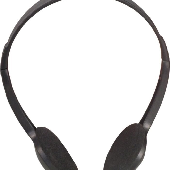 SoundLAB hoofdtelefoon met comfortabele hoofdband - zwart - 5 meter