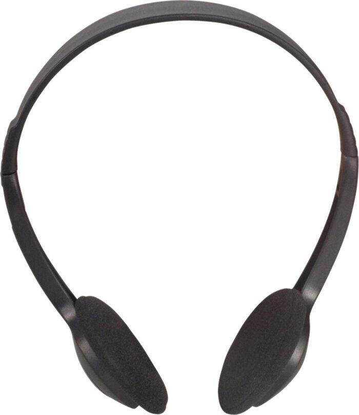 SoundLAB hoofdtelefoon met comfortabele hoofdband - zwart - 5 meter
