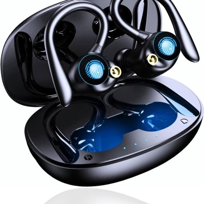 EDSYS Sport Oordopjes Draadloos – Draadloze Bluetooth Oortjes met Microfoon – Comfortabel – Waterdicht – Lange Speelduur