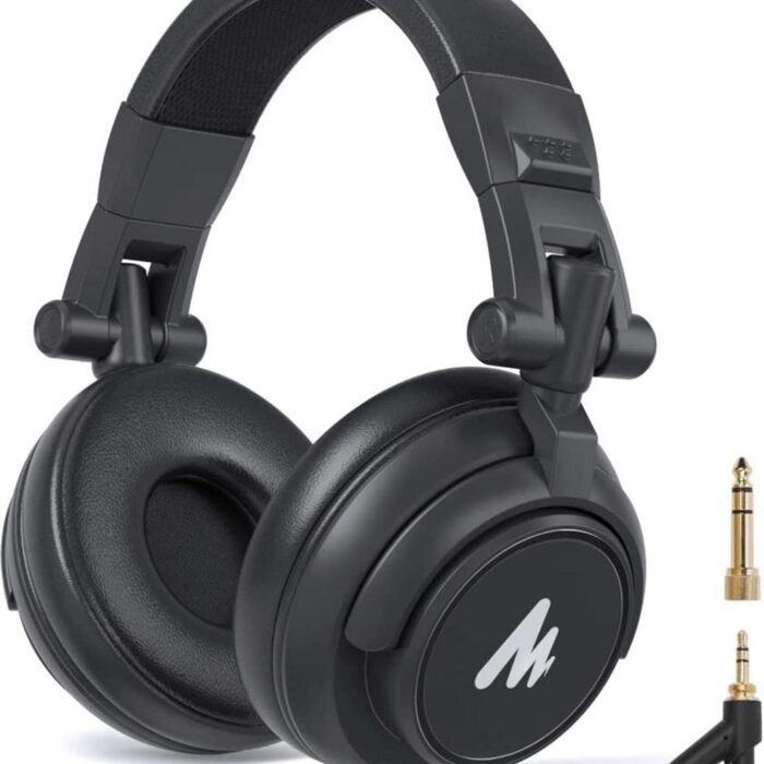Maono MH601 DJ Koptelefoon met draad - Studio Koptelefoon - Over Ear - Hoofdtelefoon - Zwart