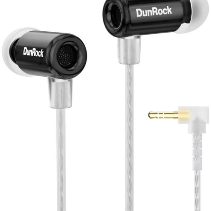 DunRock Plug - oordopjes met audio jack 3.5mm kabel - oortjes audiokabel