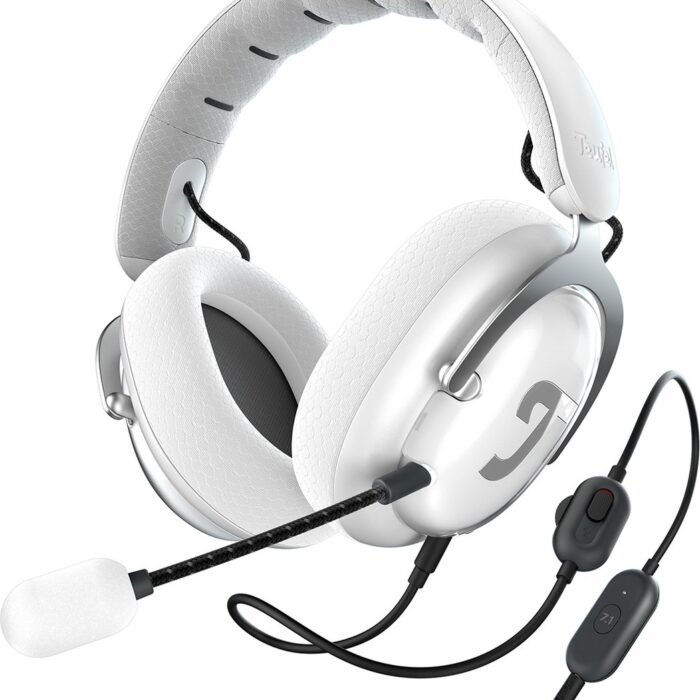 Teufel ZOLA - Bedrade over-ear gaming headset - Home-office - 7.1 binaurale surround sound - Light Grey Light Gray