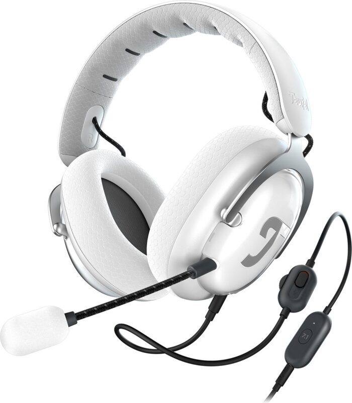 Teufel ZOLA - Bedrade over-ear gaming headset - Home-office - 7.1 binaurale surround sound - Light Grey Light Gray