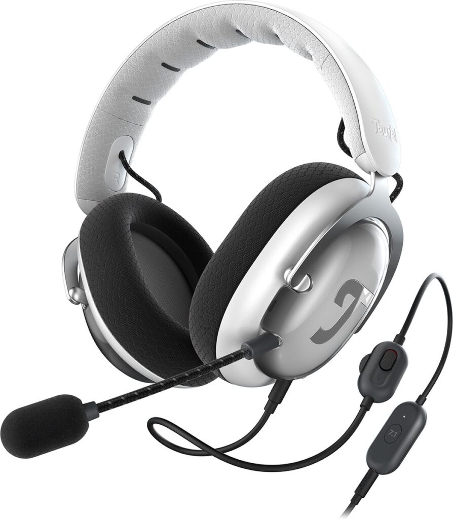 Teufel ZOLA - Bedrade over-ear gaming headset - Home-office - 7.1 binaurale surround sound - Light Grey Dark Gray