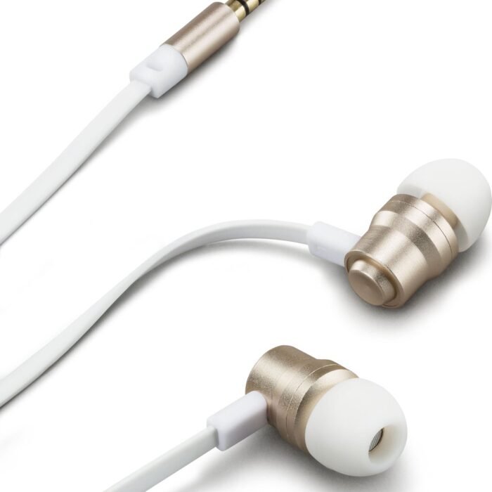Azuri handenvrij stereo hoofdtelefoon - premium - 3.5 mm - universeel - goud