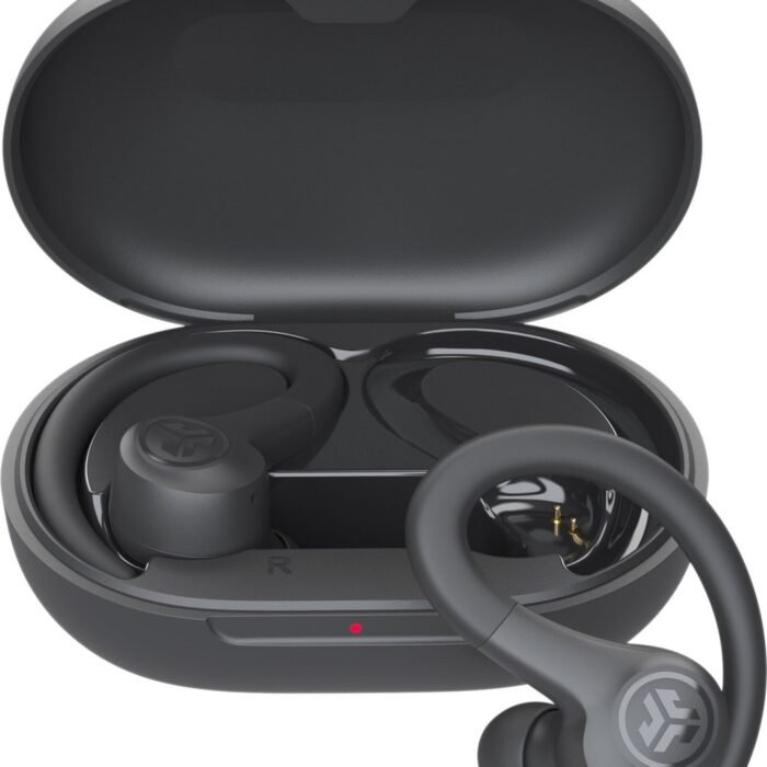 JLAB GO Sport Draadloze Oordopjes – Oortjes draadloos - Bluetooth - 35 uur speeltijd - IP55 Waterbestendig - Aanpasbare EQ3 instellingen - Hardlopen - Zwart