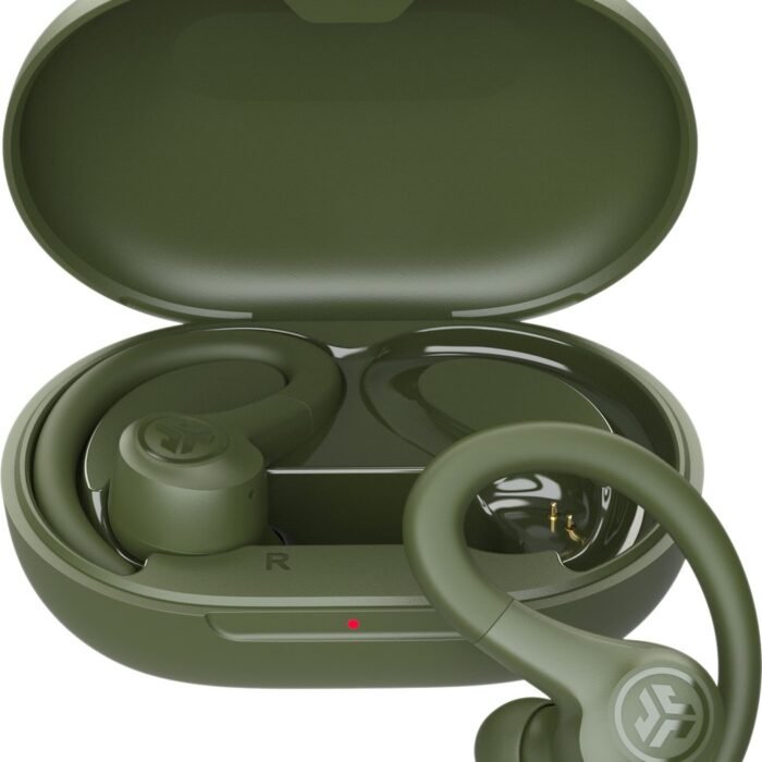 JLAB GO Sport Draadloze Oordopjes – Oortjes draadloos - Bluetooth - 35 uur speeltijd - IP55 Waterbestendig - Aanpasbare EQ3 instellingen - Hardlopen - Groen