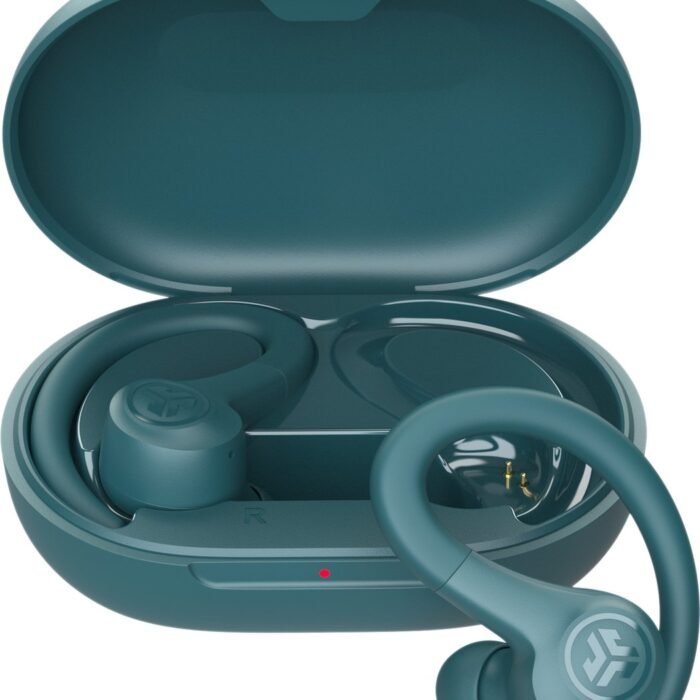 JLAB GO Sport Draadloze Oordopjes – Oortjes draadloos - Bluetooth - 35 uur speeltijd - IP55 Waterbestendig - Aanpasbare EQ3 instellingen - Hardlopen - Teal