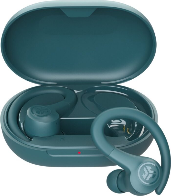 JLAB GO Sport Draadloze Oordopjes – Oortjes draadloos - Bluetooth - 35 uur speeltijd - IP55 Waterbestendig - Aanpasbare EQ3 instellingen - Hardlopen - Teal