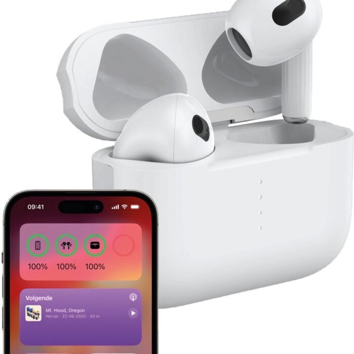 Bluetooth Oordopjes - Draadloze oortjes - Oortjes draadloos - Bluetooth 5.3 - Geschikt voor iPhone 12/13/14/15/16 Plus, Pro, Pro Max, iPad Pro, Air, 2022 en Samsung Galaxy A55, S24 - Noise Cancelling