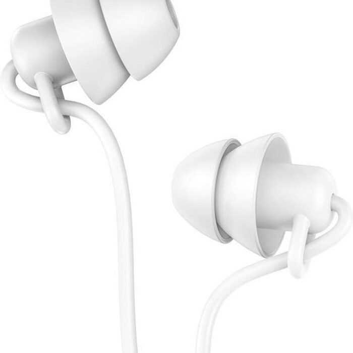 Hoco Mini In-Ear Silicone Slaap Oordopjes 3.5mm - Wit