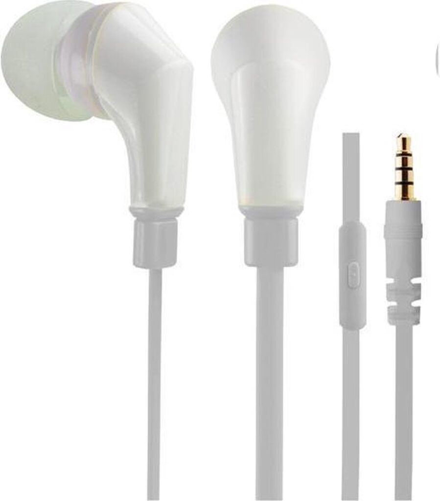 Maxell Super Sounds met microfoon kleur wit