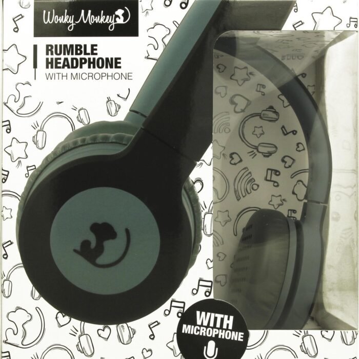 Wonky Monkey Koptelefoon Headphone Rumble