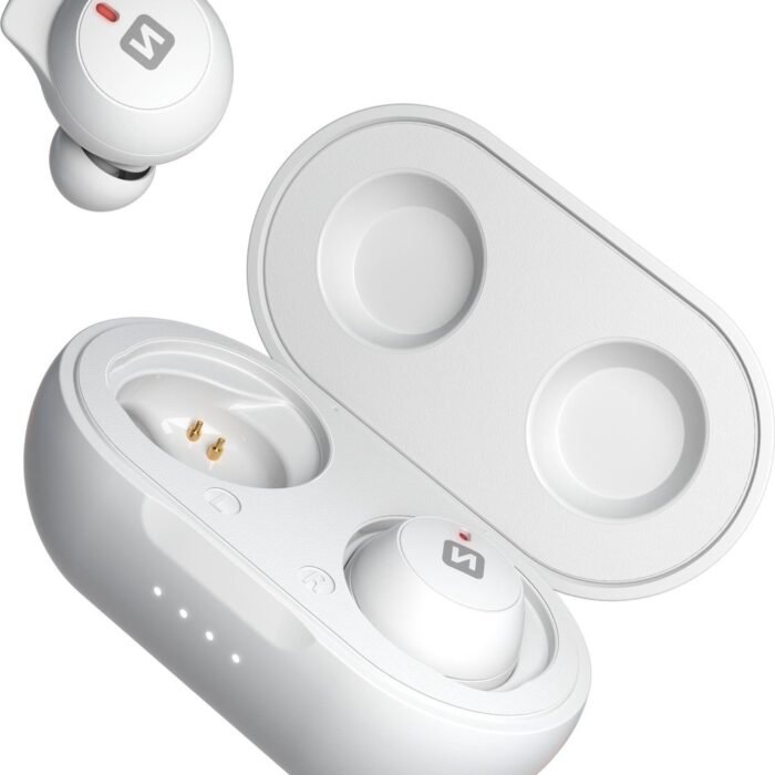Swissten Stonebuds - Draadloze oordopjes - Wit