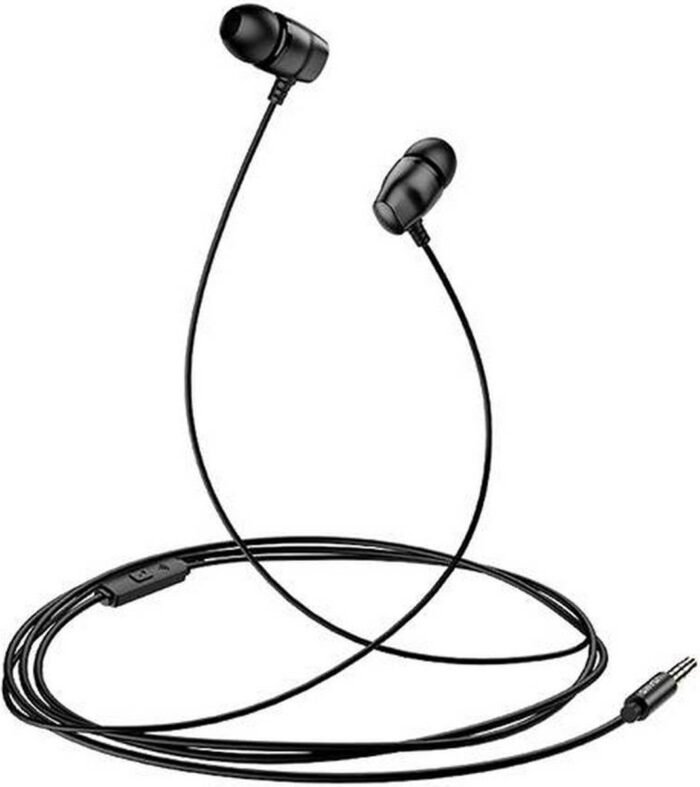 Usams EP-36 In-ear oordopjes (3.5mm) - Steel Tarnish