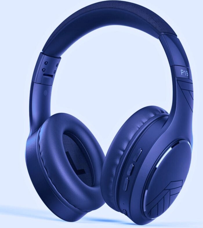 Draadloze Over-Ear Koptelefoon Met Passief Noise Cancelling - 70u Accuduur & USB-C Opladen – Zwart/Grijs Met Voice Assistant Activatie