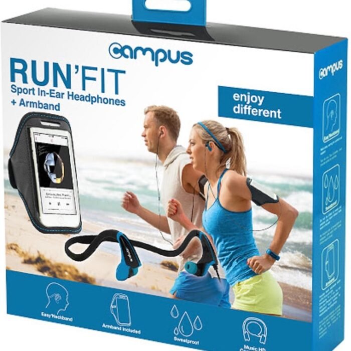 Campus - In-Ear RUNFIT - zwart