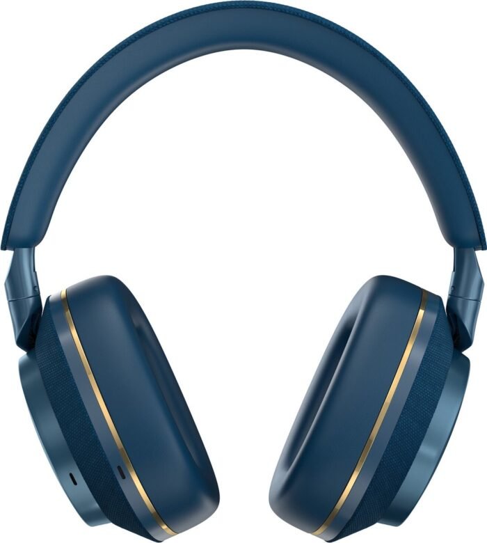 Bowers & Wilkins Px7 S2 Draadloze Over-Ear Noise Cancelling Koptelefoon, Bluetooth 5.0, 30u Afspeeltijd, Snelladen, Kristalhelder Geluid - Blauw