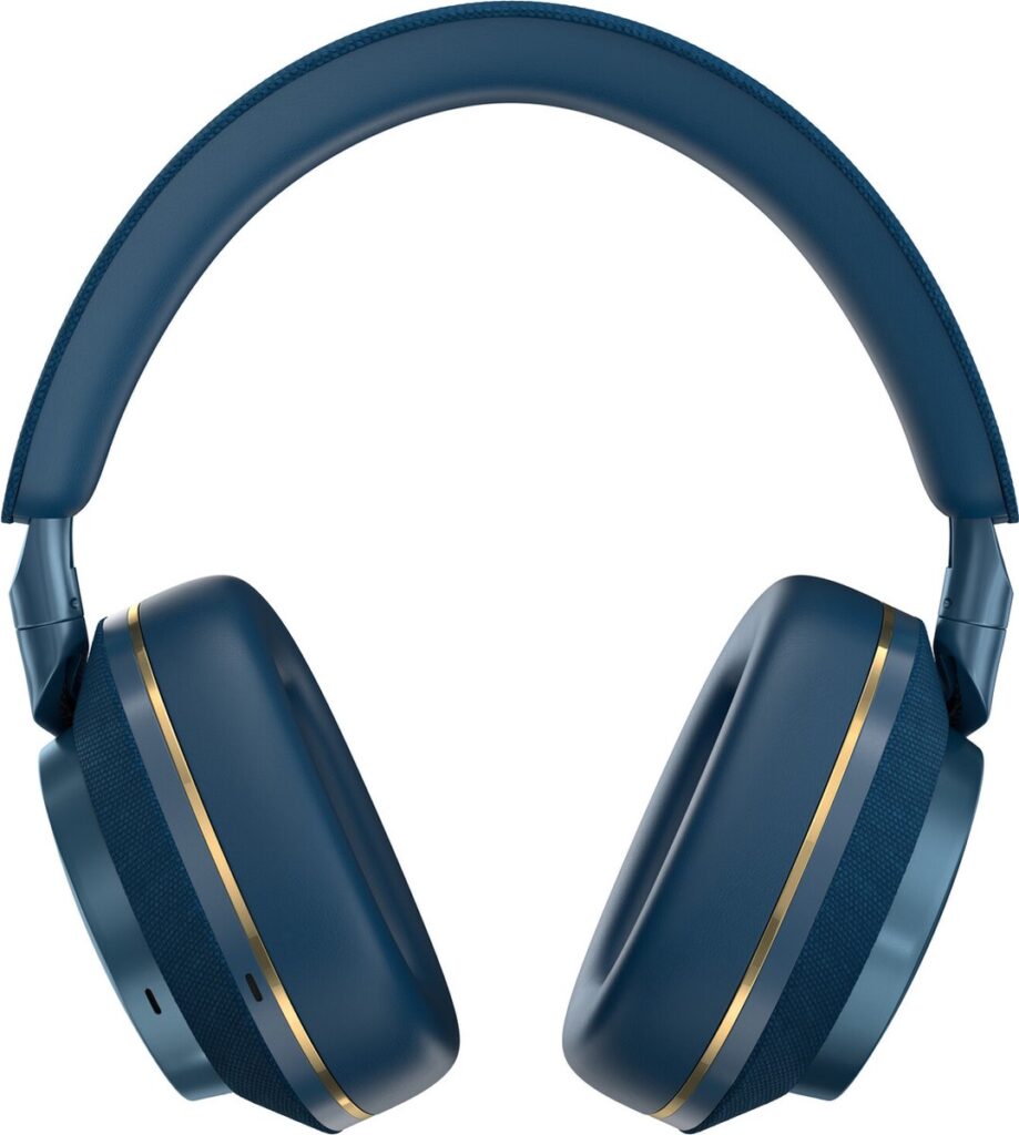 Bowers & Wilkins Px7 S2 Draadloze Over-Ear Noise Cancelling Koptelefoon, Bluetooth 5.0, 30u Afspeeltijd, Snelladen, Kristalhelder Geluid - Blauw