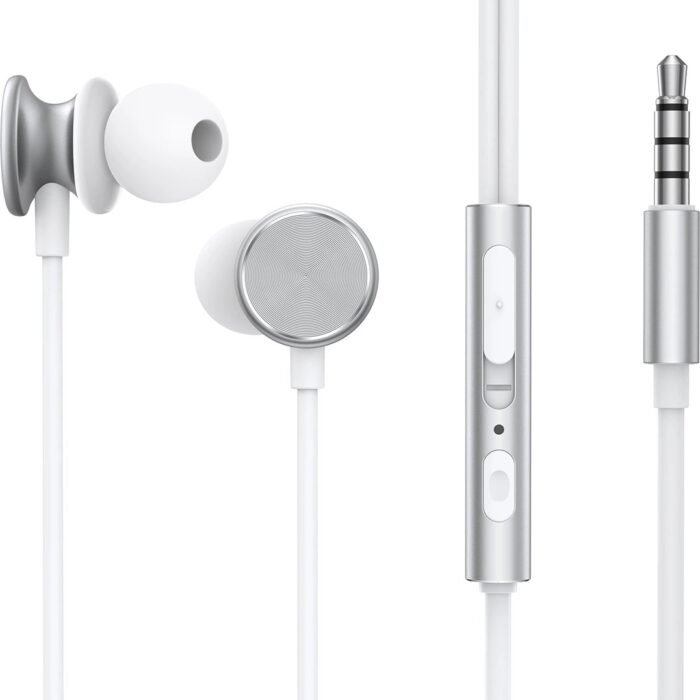 Joyroom - Oortjes met draad en microfoon - In-Ear Oordopjes - Wit