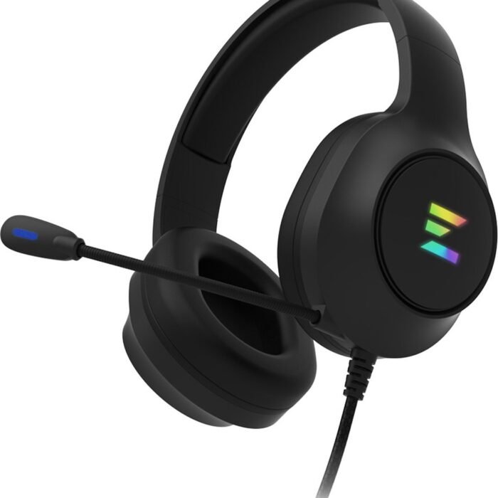 Zalman ZM-HPS310 BK hoofdtelefoon/headset Bedraad Hoofdband Gamen Zwart