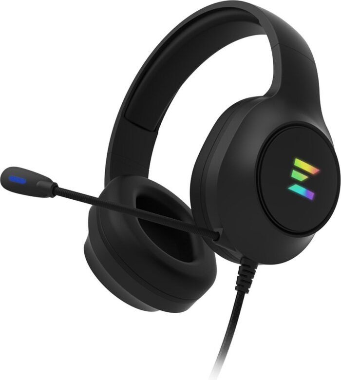 Zalman ZM-HPS310 BK hoofdtelefoon/headset Bedraad Hoofdband Gamen Zwart