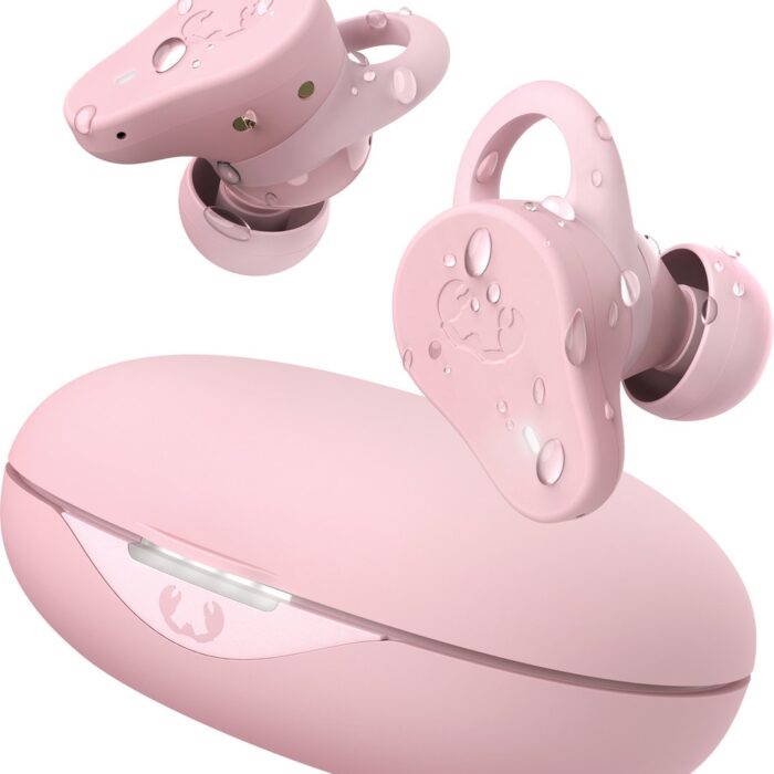 Fresh 'n Rebel Twins Rush - Sport Oordopjes - Noise Cancelling - Draadloos - Waterdicht - Pastel Pink