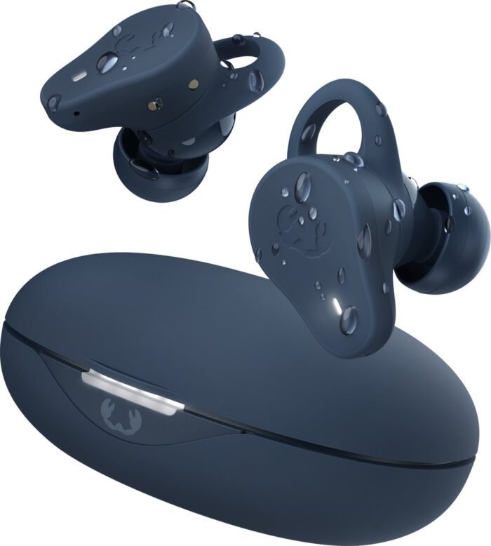 Fresh 'n Rebel Twins Rush - Sport Oordopjes - Noise Cancelling - Draadloos - Waterdicht - Steel Blue