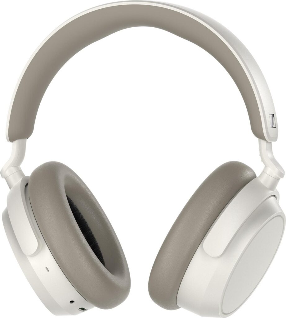 Sennheiser ACCENTUM Plus Wireless - Draadloze over-ear koptelefoon met Noise Cancelling - 50u batterij - Snelladen – 2 Microfoons - Wit