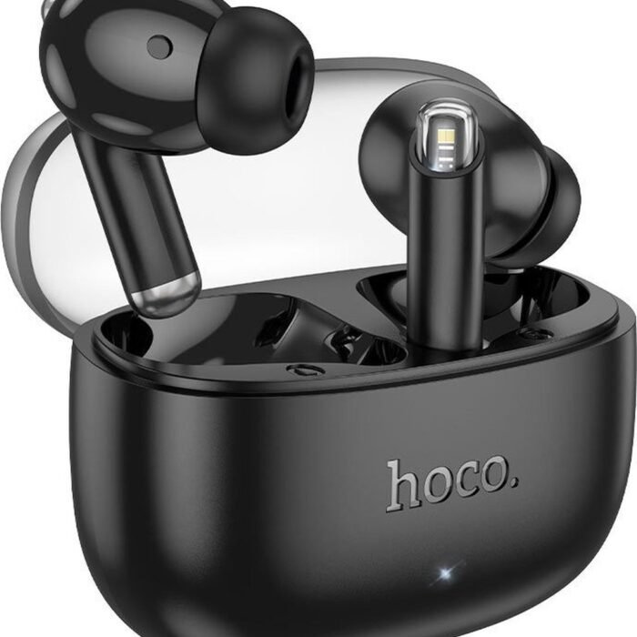 Hoco Pro Draadloze Oordopjes – Bluetooth Oordopjes – Oortjes draadloos – Oordopjes draadloos - Earpods geschikt - Draadloze oortjes bluetooth - Noise cancelling ANC+ENC - Universeel - BT 5.3 - Zwart