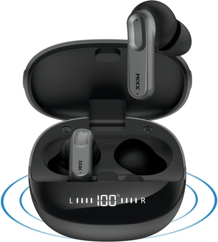 Mixx Streambuds Flex - In-Ear Koptelefoon - Noise Canceling - True Wireless - Zwart
