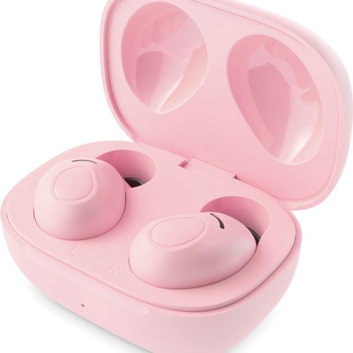 LEDWOOD LD-S12-TWS-PIN - MAGELLAN TWS earphones met superbass, roze