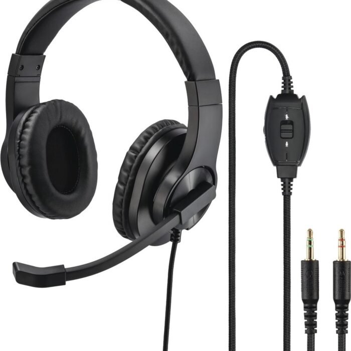 Hama PC-Office-headset "HS-P300", stereo, zwart