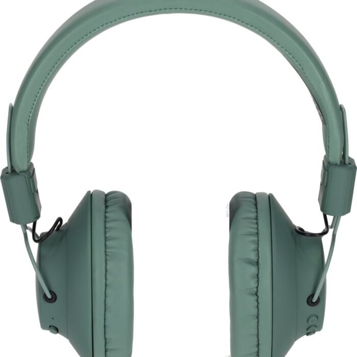 BRAINZ Koptelefoon Ace - Draadloze koptelefoon - Bluetooth - Vegan oorkussens - Groen