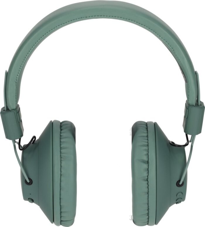 BRAINZ Koptelefoon Ace - Draadloze koptelefoon - Bluetooth - Vegan oorkussens - Groen