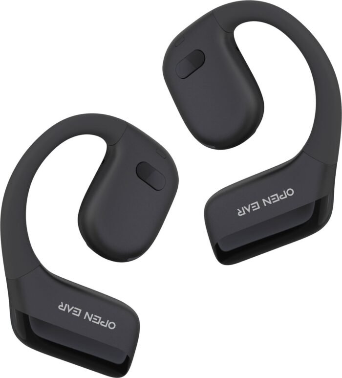 Bonuze Alto - Air Conduction Oortjes - Alternatief voor Bone Conduction Headphone - Open Ear Oortjes Draadloos - Sporthoofdtelefoon - Sport Koptelefoon - Sport Oordopjes - Bluetooth 5.3 - 20 uur Batterij - IPX5 Waterbestendig - Inclusief Oplaadcase