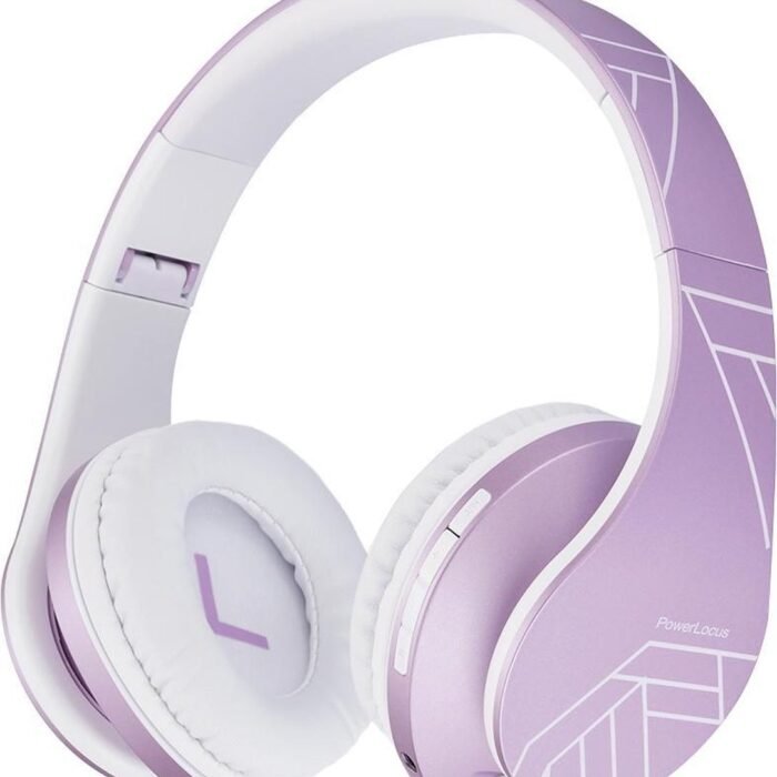 PowerLocus P2 draadloze Over-Ear Koptelefoon Inklapbaar koptelefoon voor kinderen - veilig volume van 85 dB - Bluetooth Hoofdtelefoon - Met microfoon