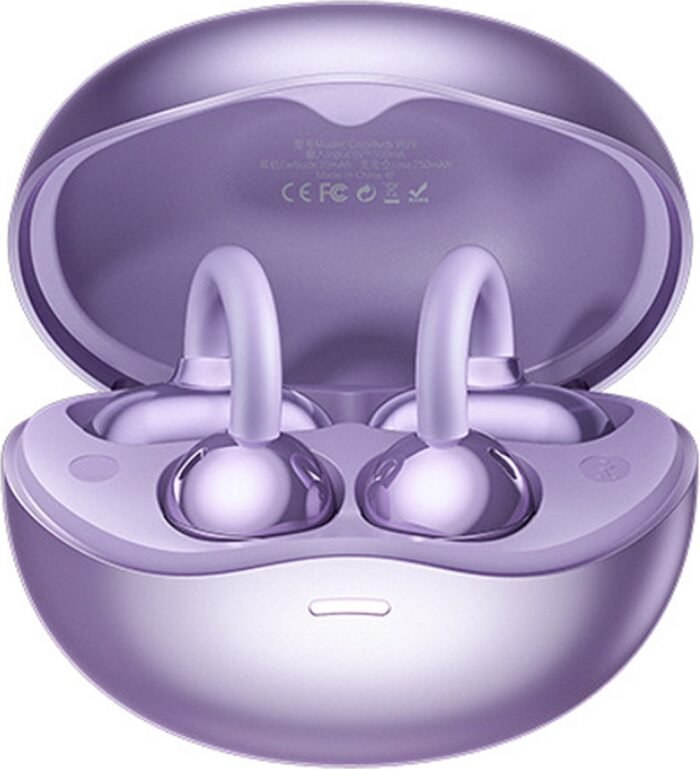 Remax Cozy Buds W29 - Bluetooth oortjes - Oorclip - Paars