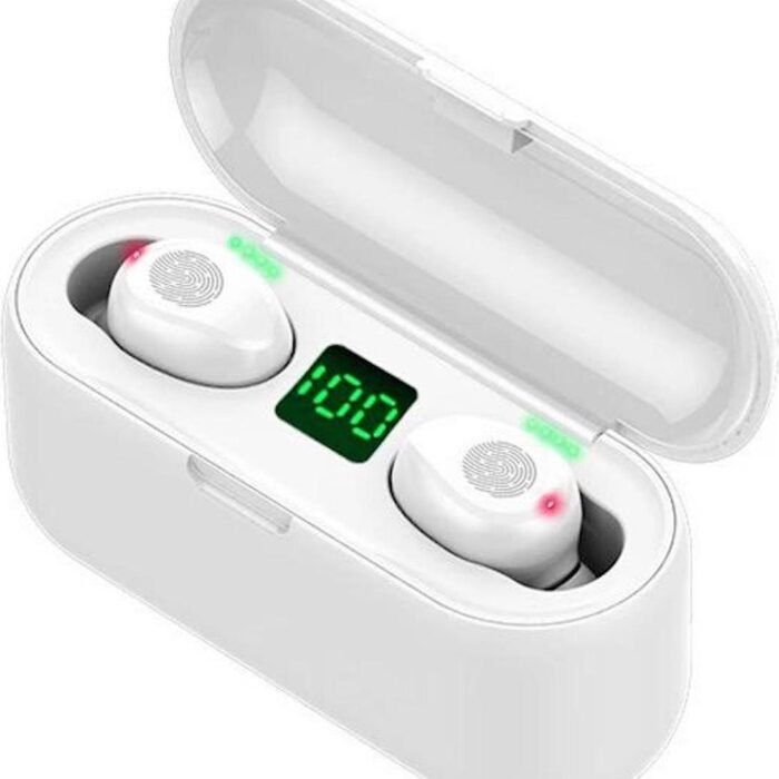 TWS - Draadloze oortjes / in-ear oordopjes - Bluetooth Draadloze buds - Luxe indicator & Telefoon houder in 1 - Geschikt voor alle smartphones o.a Samsung & Iphone, , galaxy buds, huawei, sony - Wit