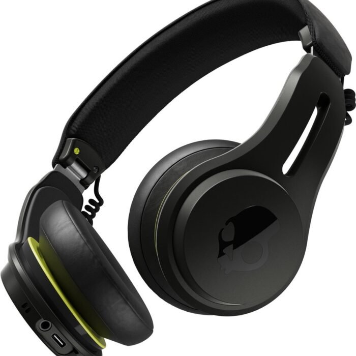 Skullcandy Icon ANC Draadloze Hoofdtelefoon - Bluetooth Koptelefoon - Active Noise Cancelling - 60u batterij - Waterbestendig - On-Ear - met Microfoon - Zwart