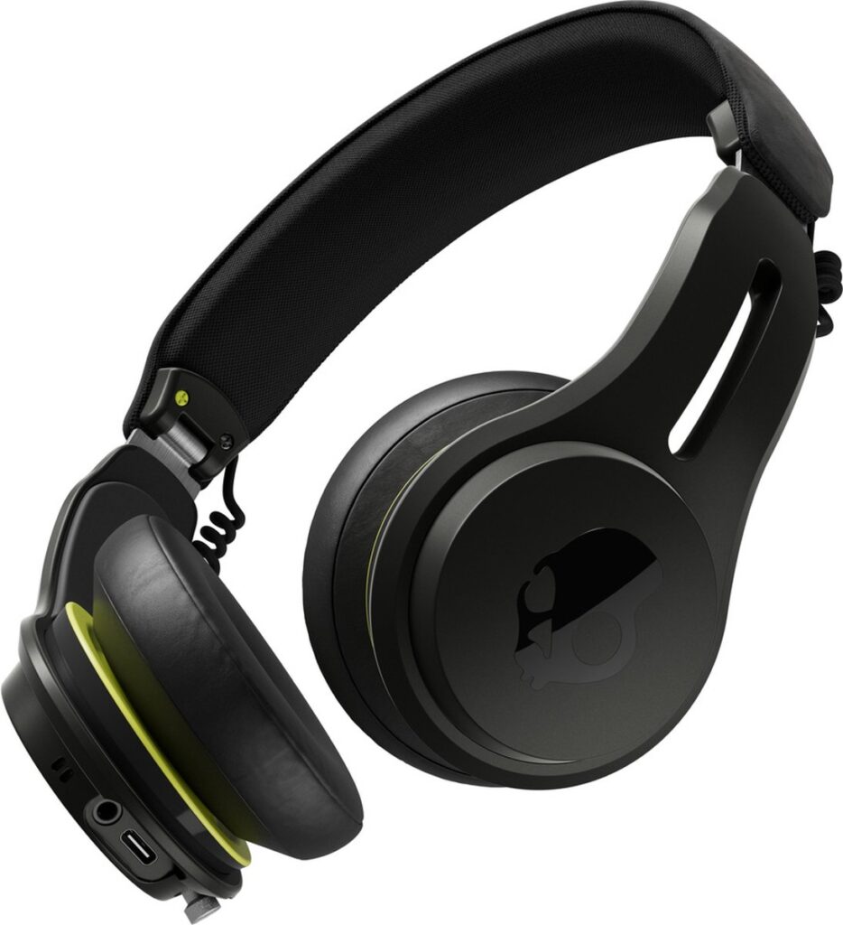 Skullcandy Icon ANC Draadloze Hoofdtelefoon - Bluetooth Koptelefoon - Active Noise Cancelling - 60u batterij - Waterbestendig - On-Ear - met Microfoon - Zwart