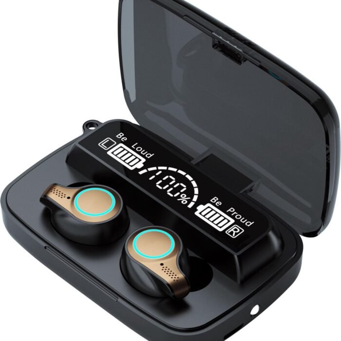 TWS - Draadloze oortjes / in-ear oordopjes - Bluetooth Draadloze buds - Luxe indicator - Geschikt voor alle smartphones o.a Samsung & Iphone, , galaxy buds, huawei, sony - Zwart.