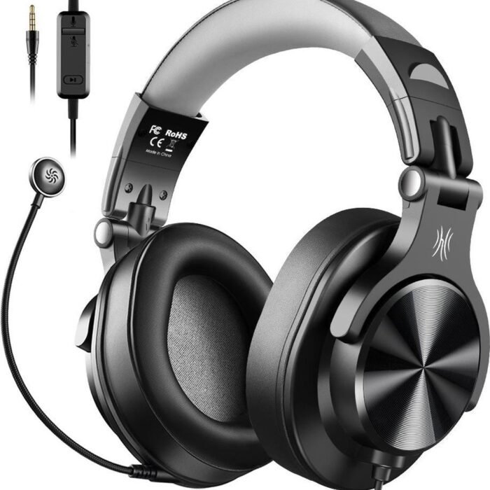 OneOdio A71-D - koptelefoon met microfoon - Over-ear koptelefoon met micro - stereo - modern - comfortabel - dj set - kop telefoon - professionele koptelefoon - muziek studio - dj Headphones - Gameheadset - Game - audiocall - videoconferentie