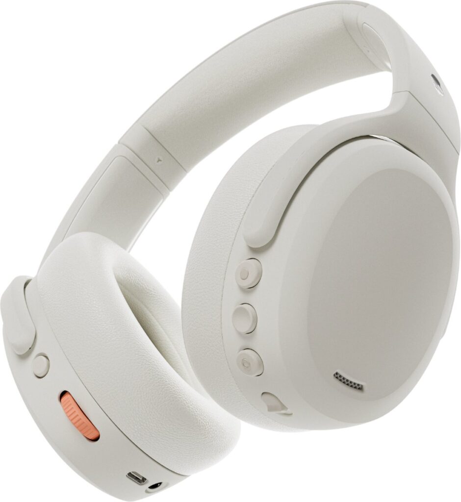 Skullcandy Crusher ANC 2 Draadloze Koptelefoon – Noise Cancelling Hoofdtelefoon - Wit