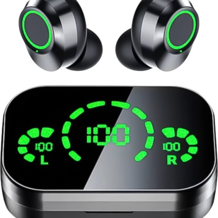 Otiume - Volledig Draadloze Oordopjes - HiFi Extra Bass geluid - Touch bediening - Draadloze Oortjes - Zweet- en regenbestendig - Sport oortjes - Bluetooth