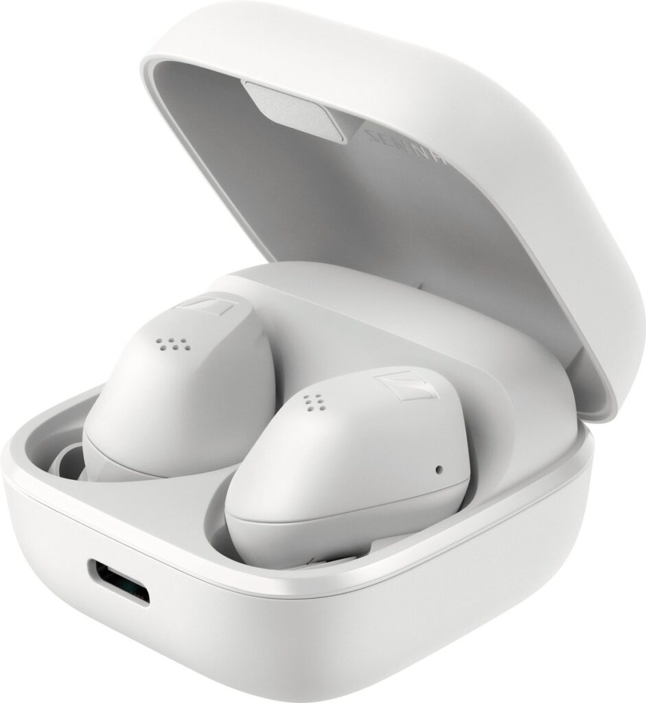 Sennheiser Accentum True Wireless - Draadloze oordopjes met Noise Cancelling - 28u batterij - Snelladen - 4 Microfoons - Wit