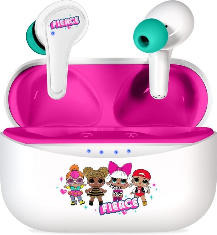 LOL Surprise - draadloze oordopjes - met oplaadcase - touch control - extra eartips - TWS earpods bluetooth